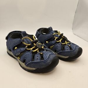 Northside Water Shoes  Sandals Adjustable Strap Blue/Yellow Shoes Size  7